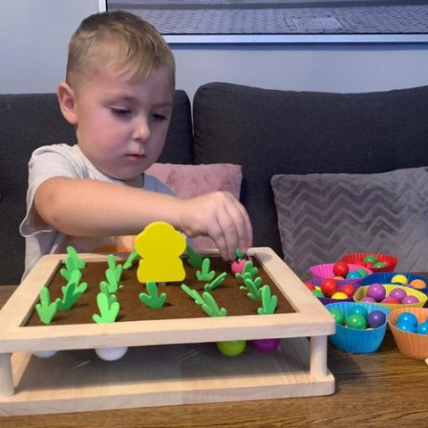 Układanka drewniana- farma Kruzzel 22755