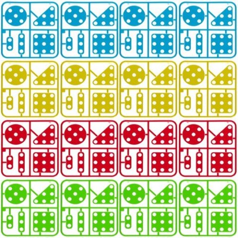 Mozaika kreatywna z wkrętarką 22444