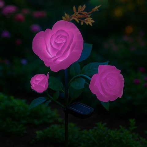 Lampa solarna róża Gardlov 25282