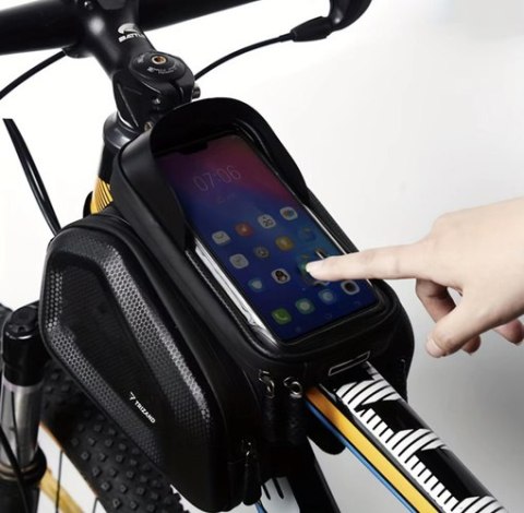 Sakwa rowerowa z etui na telefon Trizand 25378