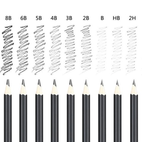 Zestaw do szkicowania 29szt. Maaleo 26134