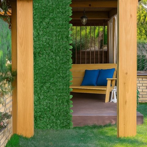 Żywopłot sztuczny na balkon 5x0,5m Gardlov 25342