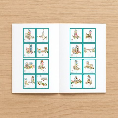 Klocki konstrukcyjne - dom 268el. Kruzzel 26452