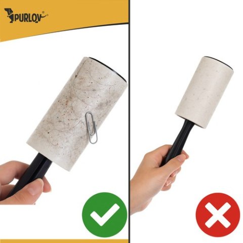 Rolka do ubrań - zestaw 15 rolek Purlov 25747