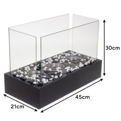 Biokominek 45x29x20,5cm Kaminer 26318