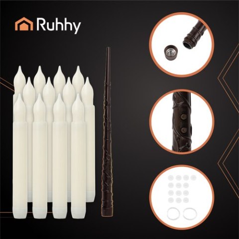 Świece LED 12szt. Ruhhy 26177