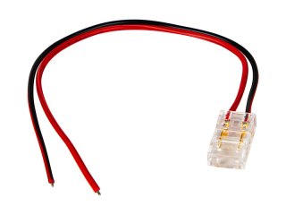 70-726# Konektor do taśm led 8mm cob z przewodem