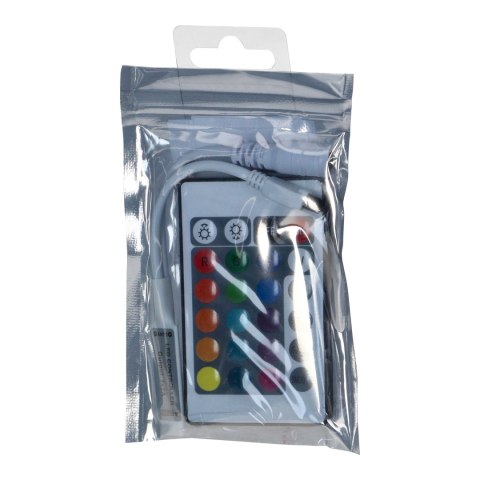 Bezprzewodowy sterownik do taśm LED RGB z pilotem, 24 przyciski, 12V, 6A, 72W