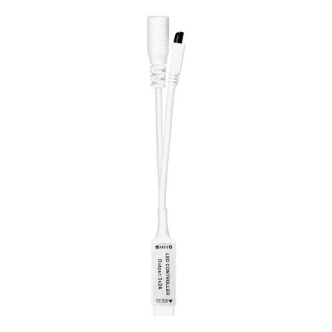 Bezprzewodowy sterownik do taśm LED RGB z pilotem, 24 przyciski, 12V, 6A, 72W