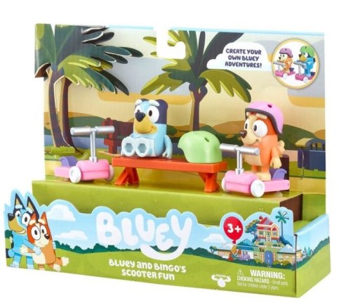 Bluey zestaw jazda na hulajnodze