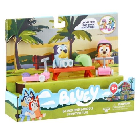 Bluey zestaw jazda na hulajnodze