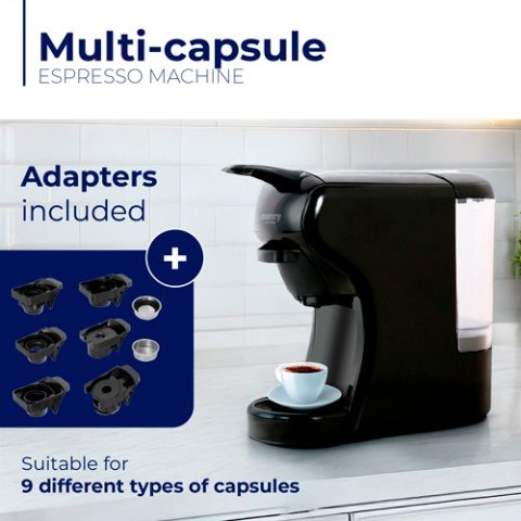 CR 4414 black Multi-ekspres ciśnieniowy wielo ? kapsułkowy