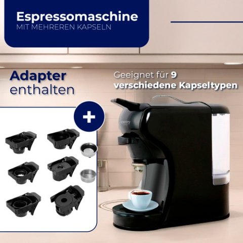 CR 4414 black Multi-ekspres ciśnieniowy wielo ? kapsułkowy