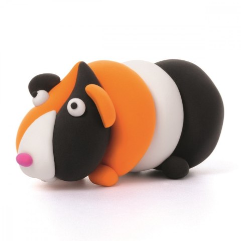 Masa plastyczna hey clay figurka puchate zwierzaki, Świnka morska