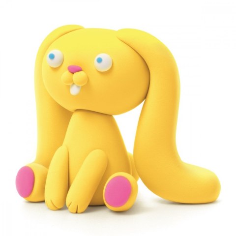 Masa plastyczna hey clay figurka puchate zwierzaki, królik