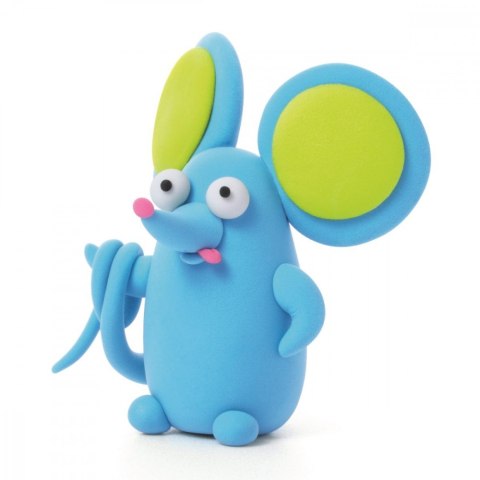 Masa plastyczna hey clay figurka puchate zwierzaki, mysz