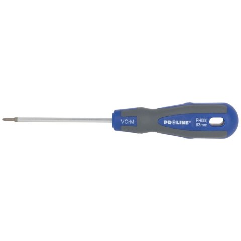 10080 Wkrętak Soft Touch krzyżowy PH000x63 mm, Proline 10080 Wkrętak Soft Touch krzyżowy PH000x63 mm, Proline