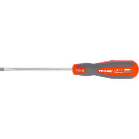 10153 Wkrętak Soft Touch płaski 5.0x100 mm, Proline 10153 Wkrętak Soft Touch płaski 5.0x100 mm, Proline