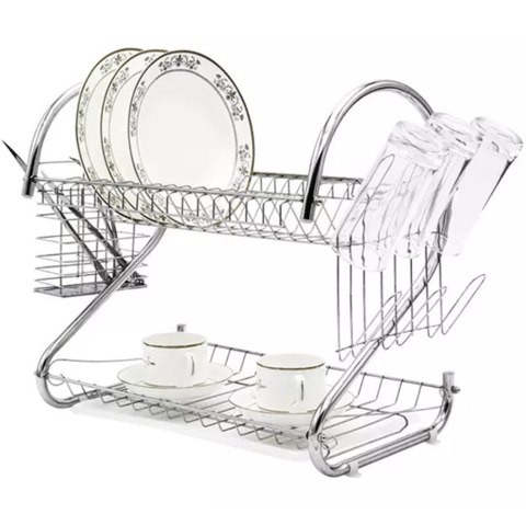 AG373 Suszarka do naczyń 2 poziomy stal