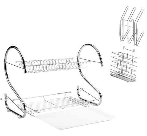AG373 Suszarka do naczyń 2 poziomy stal