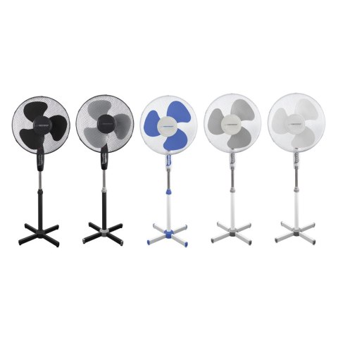 EHF001WE Esperanza wentylator 16'' stojący hurricane biało-szary