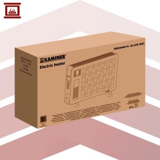 Grzejnik elektryczny- czarny Ziflo Kaminer 26403