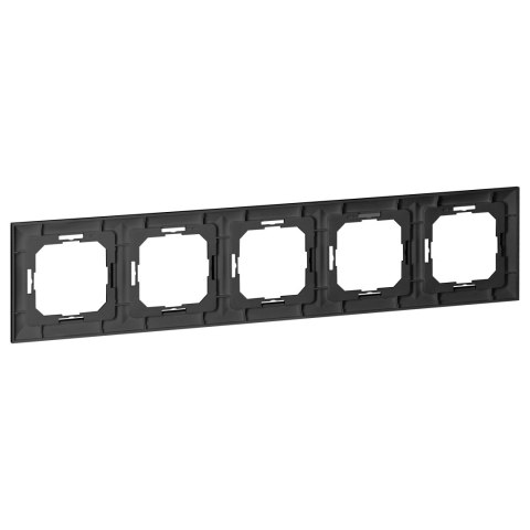 Ramka pieciokrotna Pearl, Ra-5P, antracyt