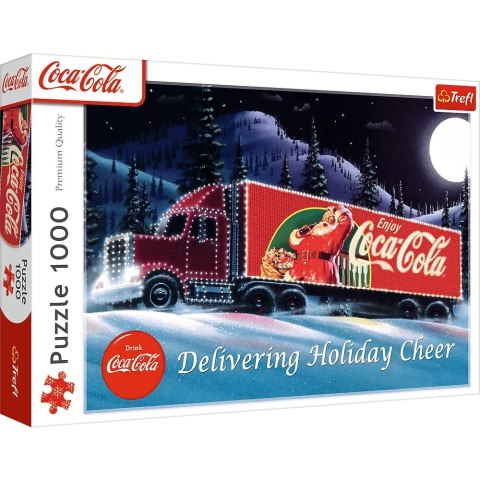 Puzzle - 1000 XMAS - Coca-Cola: Świąteczna Ciężarówka - Trefl 10941 Puzzle - 1000 XMAS - Coca-Cola: Świąteczna Ciężarówka - Trefl 10941