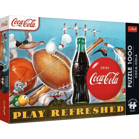 Puzzle - 1000 Premium Plus - Coca-Cola: Chwila orzeźwienia - Trefl 12101 Puzzle - 1000 Premium Plus - Coca-Cola: Chwila orzeźwienia - Trefl 12101