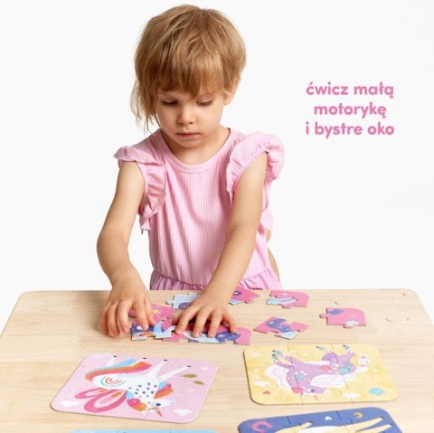 Puzzle - baśniowe jednorożce