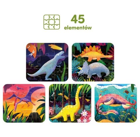 Puzzle - fantastyczne dinozaury