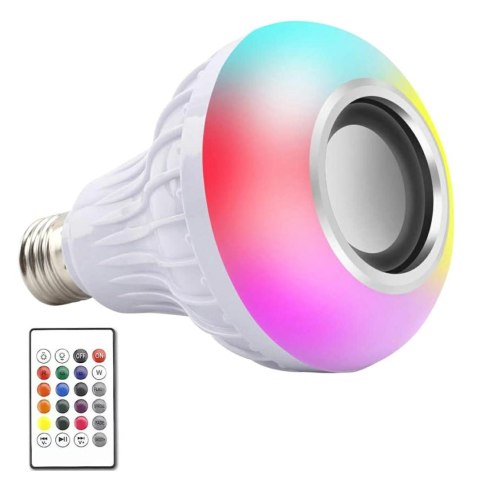 ZD7G Żarówka kolorowa led rgb bt głośnik