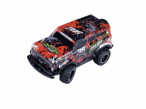 Auto zdalnie sterowane rc car ghost driver - czerwone