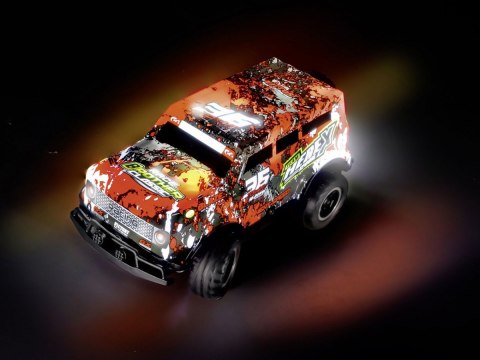 Auto zdalnie sterowane rc car ghost driver - czerwone