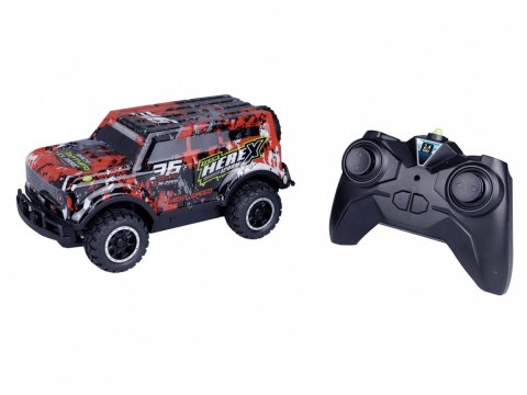 Auto zdalnie sterowane rc car ghost driver - czerwone