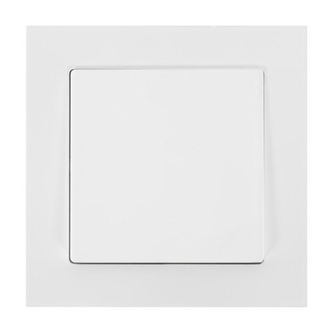 Przycisk dzwonek p/t z podświeleniem Malta, 10A, 250V, WP-6/7M/S, biały