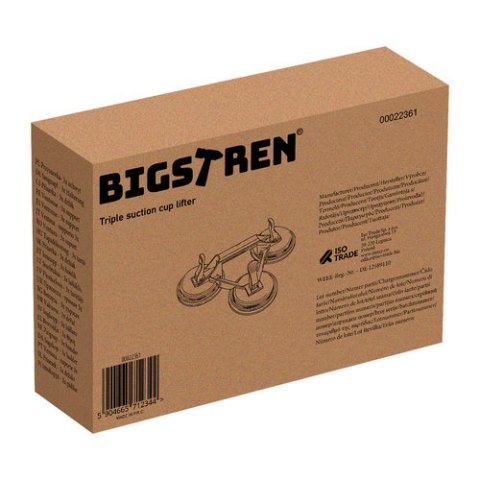 Przyssawka- 3x uchwyt Bigstren 22361