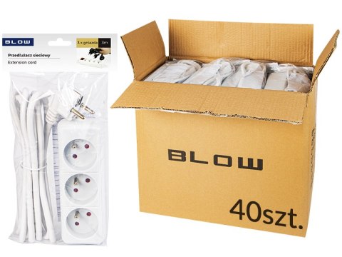 98-512# Przedłużacz sieciowy pr-370p 3-gniazda z uziemieniem 3m biały 3x1,5mm opakowanie 98-512# Przedłużacz sieciowy pr-370p 3-gniazda z uziemieniem 3m biały 3x1,5mm opakowanie