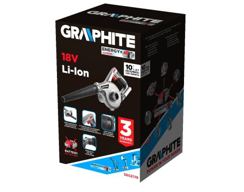 Dmuchawa akumulatorowa Energy+ 18V, bez akumulatora