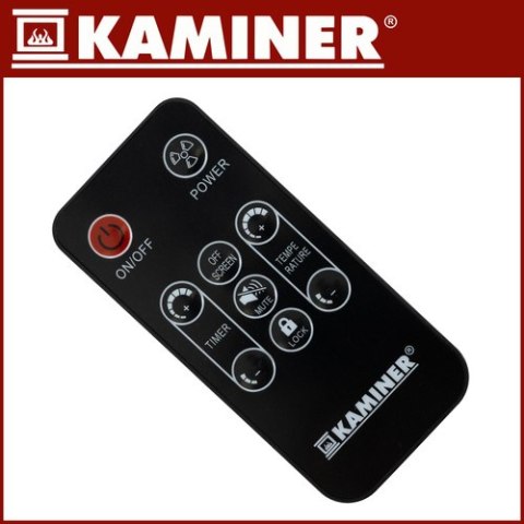 Grzejnik elektryczny szklany Zelva Kaminer 26572
