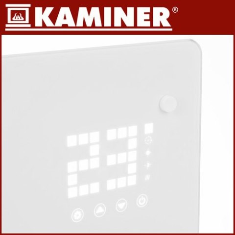 Grzejnik elektryczny szklany Zelva Kaminer 26573