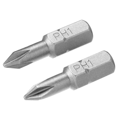 Końcówki wkrętarskie - philips ph1/25 (2szt.) Końcówki wkrętarskie - philips ph1/25 (2szt.)