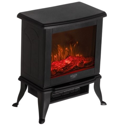 AD 7754 Kominek elektryczny | 2 poziomy grzania: 1000w / 1800w | efekt 3d płomienia | termostat