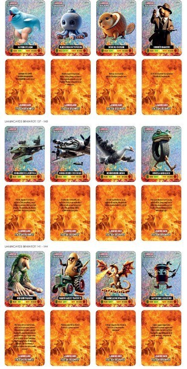 Brainrot karty saszetka display 24 sztuk Brainrot karty saszetka display 24 sztuk