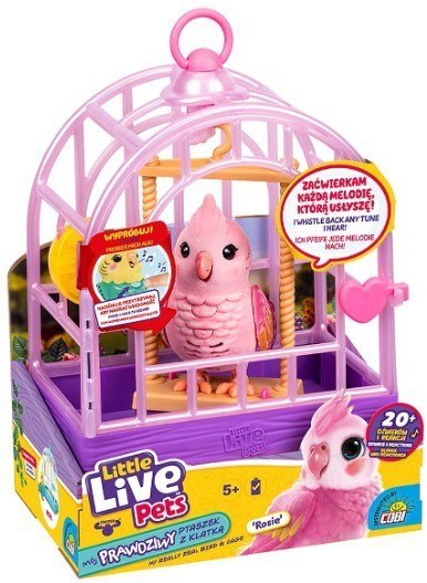 Figurka interaktywna little live pets mój prawdziwy ptaszek