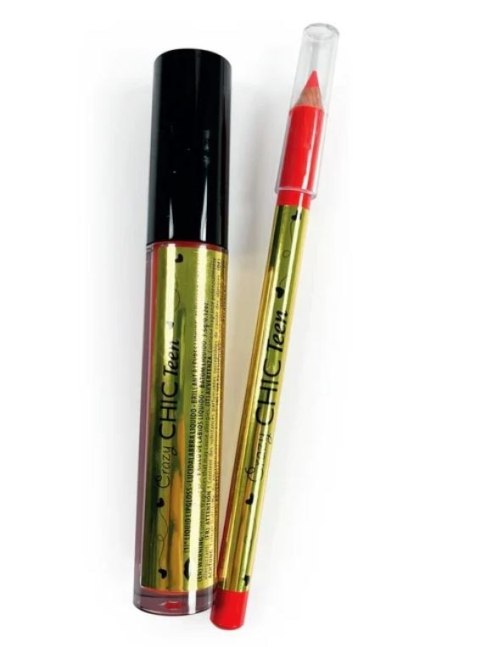 Kosmetyki crazy chic błyszczyk i konturówka party quin Kosmetyki crazy chic błyszczyk i konturówka party quin