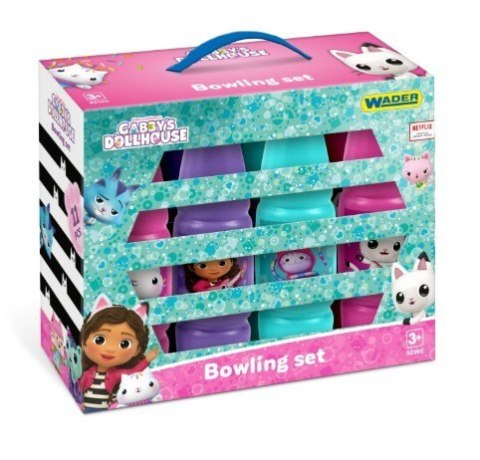 Kręgle w kartonie - koci domek gabi