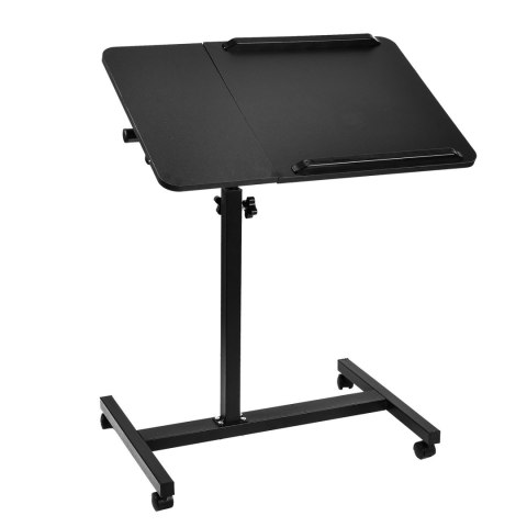 Mobilne biurko/stand na laptop Maclean, czarne, regulacja wysokośc 59-89cm, max. 30kg , MC-121 B