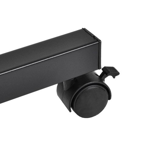 Mobilne biurko/stand na laptop Maclean, czarne, regulacja wysokośc 59-89cm, max. 30kg , MC-121 B