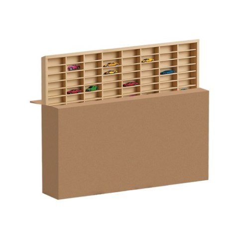 Półka drewniana na auta - tir Kruzzel 26582